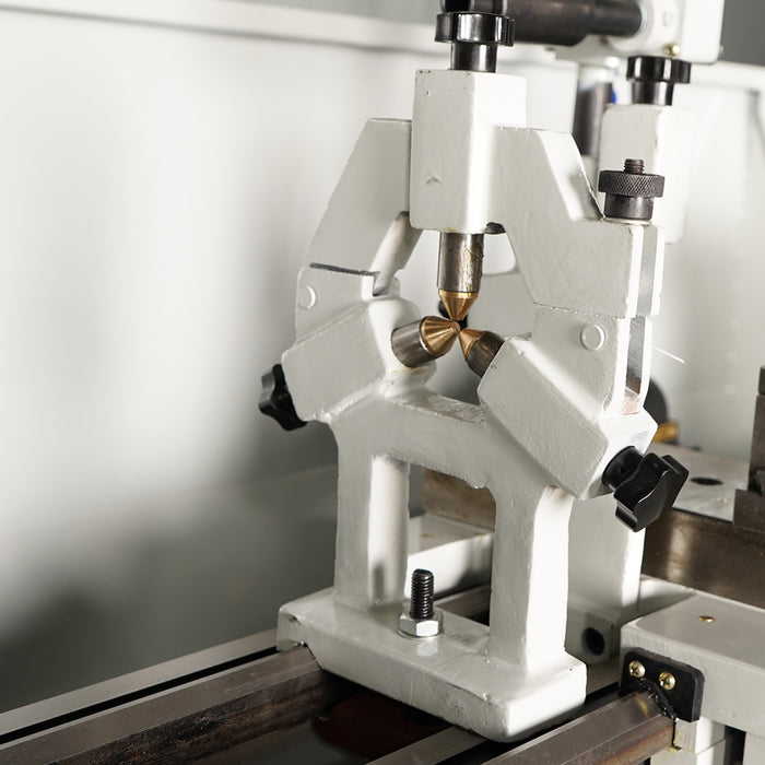 TMG-MT12BL 12" x 37" precision benchtop lathe with 1.5 HP motor, 64–1500 RPM and ASA D1-4 spindle
