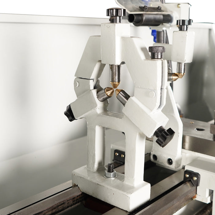 TMG-MT14BL 14" x 40" precision bench lathe with 2 HP motor, 70–2000 RPM and ASA D1-4 spindle

