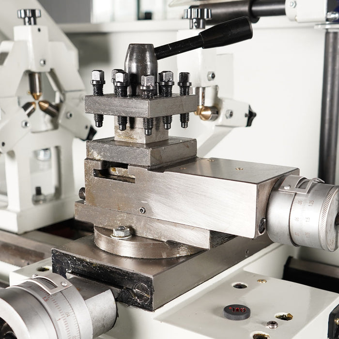 TMG-MT14BL 14" x 40" precision bench lathe with 2 HP motor, 70–2000 RPM and ASA D1-4 spindle

