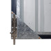 5 m × 7 m (16' × 24') Metal Garage Shed with Swing Front & Side Doors, 3.2 m (10'6") Peak Height, TMG-MS1624A TMG Industrial CA
