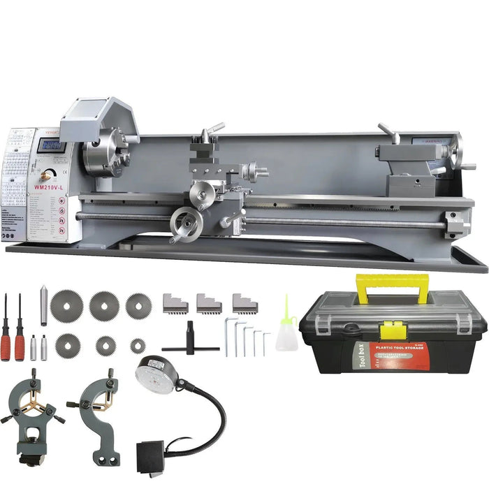 Metalldrehmaschine mit 2500 U/min, variabler Drehzahlregelung, robuste Bauweise, Präzisionswerkzeug, DOBA-ML2500
