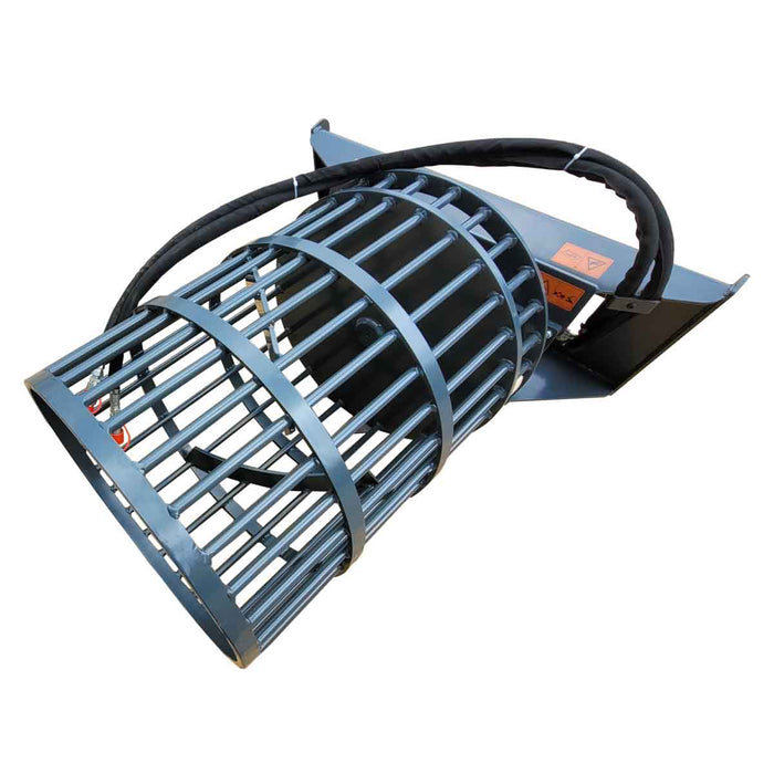 TMG-SRP32 skid-steer rotary rock picker, 30″ drum, 1,250 lb capacity
