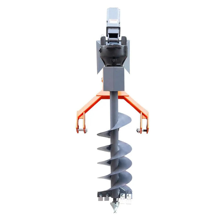 TMG Industrial 48” Hydraulic Assist Post Hole Digger, 12” Auger, PTO Shaft Included, TMG-TPD12