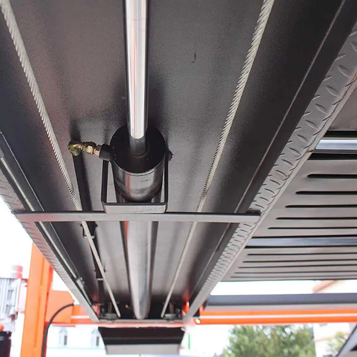 4-Post Auto Lift, 9,000 lb Lift Capacity, 77" Rise, Removable Ramp, CETL Certified Power Unit, TMG-ALF90