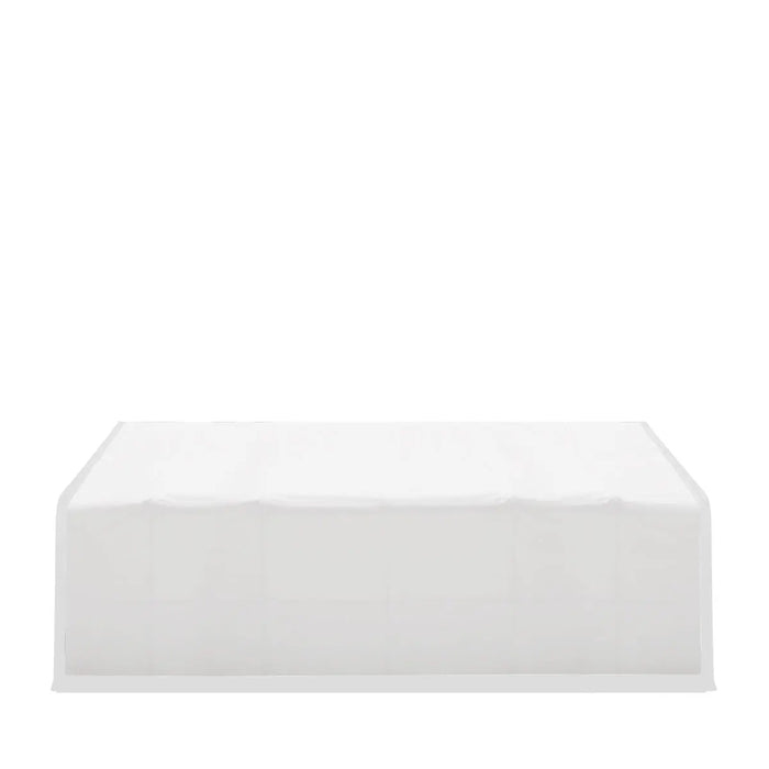 TMG Industrial 40' x 60' Dual Truss Storage Shelter with Heavy Duty 21 oz PVC Cover & Drive Through Doors, TMG-DT4062