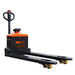 TMG-FPJ44E 4400 lb fully electric pallet jack with scale, 48" forks and 2" LCD display
