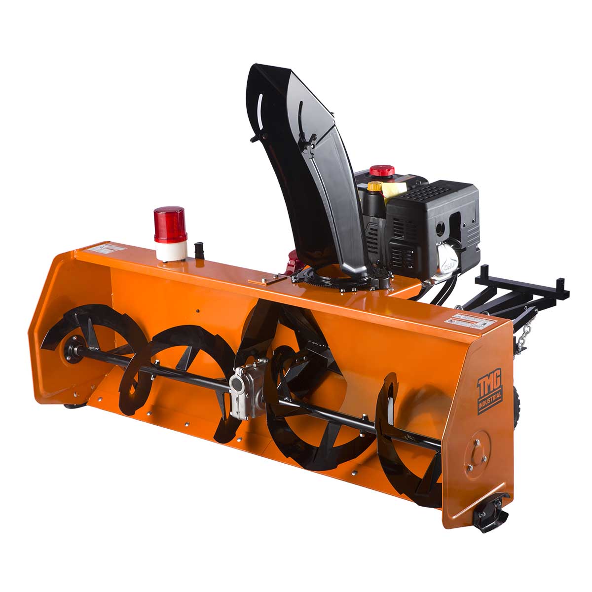 TMG-GSB60U 60" ATV/UTV gas powered snow blower with 12 HP engine and electric start

