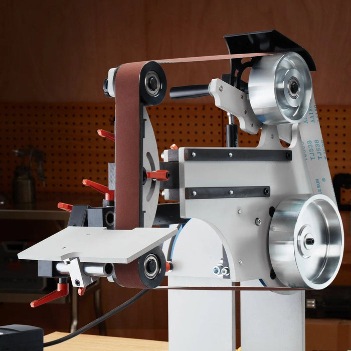 72"-Bandschleifmaschine, Frequenzumrichter, 3 vielseitige Schleifformen, DOBA-BGS72