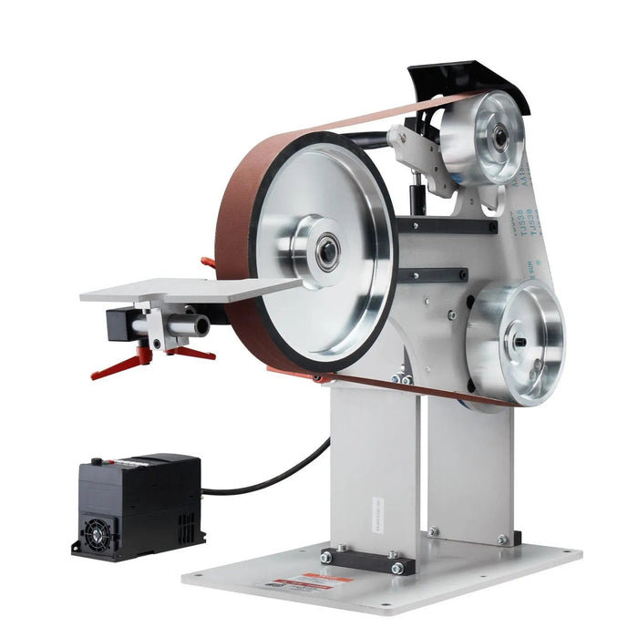 72"-Bandschleifmaschine, Frequenzumrichter, 3 vielseitige Schleifformen, DOBA-BGS72