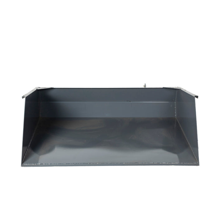 TMG-FSB64 forklift snow bucket, 64” x 55” with 90° dump angle
