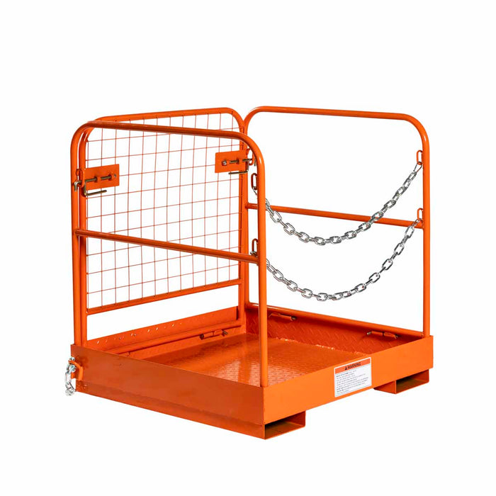 TMG-FWP08 forklift work platform, 36"x36", 800 lb capacity
