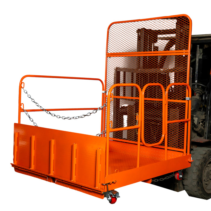 TMG-FWP33 forklift work platform, 54” x 54”, 3300 lb capacity
