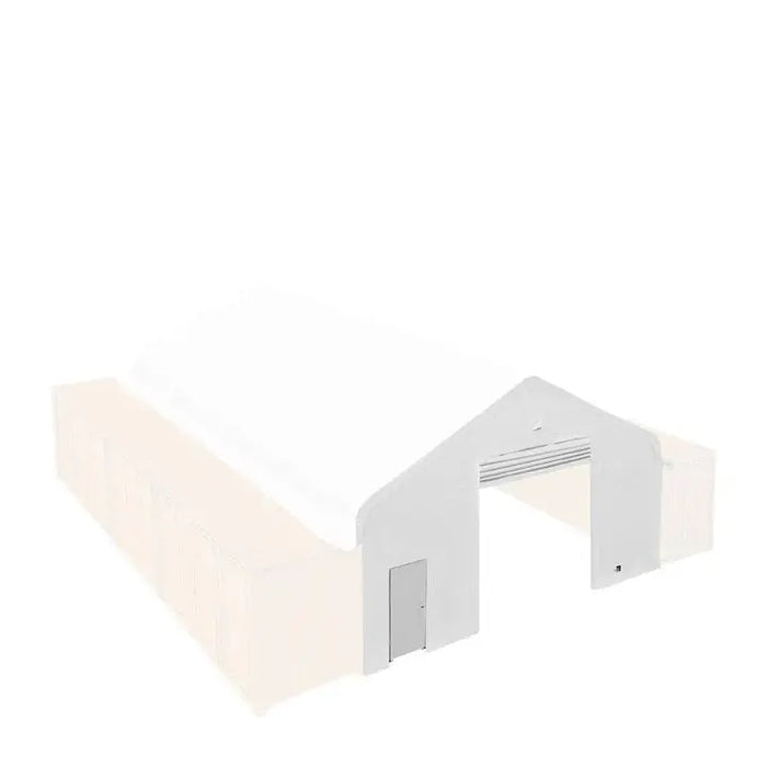 Front End Wall Kit, Compatible with TMG-ST3040C series container shelters installed with the standard height containers (8’6"), TMG-ST30FW8CV