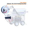 HYDRO TEK Nilfisk Pivoting Hose Reel, 150’ of ⅜" Hose Capacity, Compatible with TMG-NI9081 Built In USA, Mfr Model # AR425