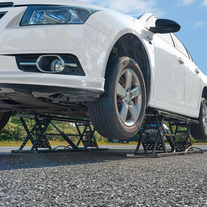 26.8" Auto Lift for Trucks, 7000 lbs Capacity, Heavy-Duty Carbon Steel, Shop & Garage Use, DOBA-ALT7000