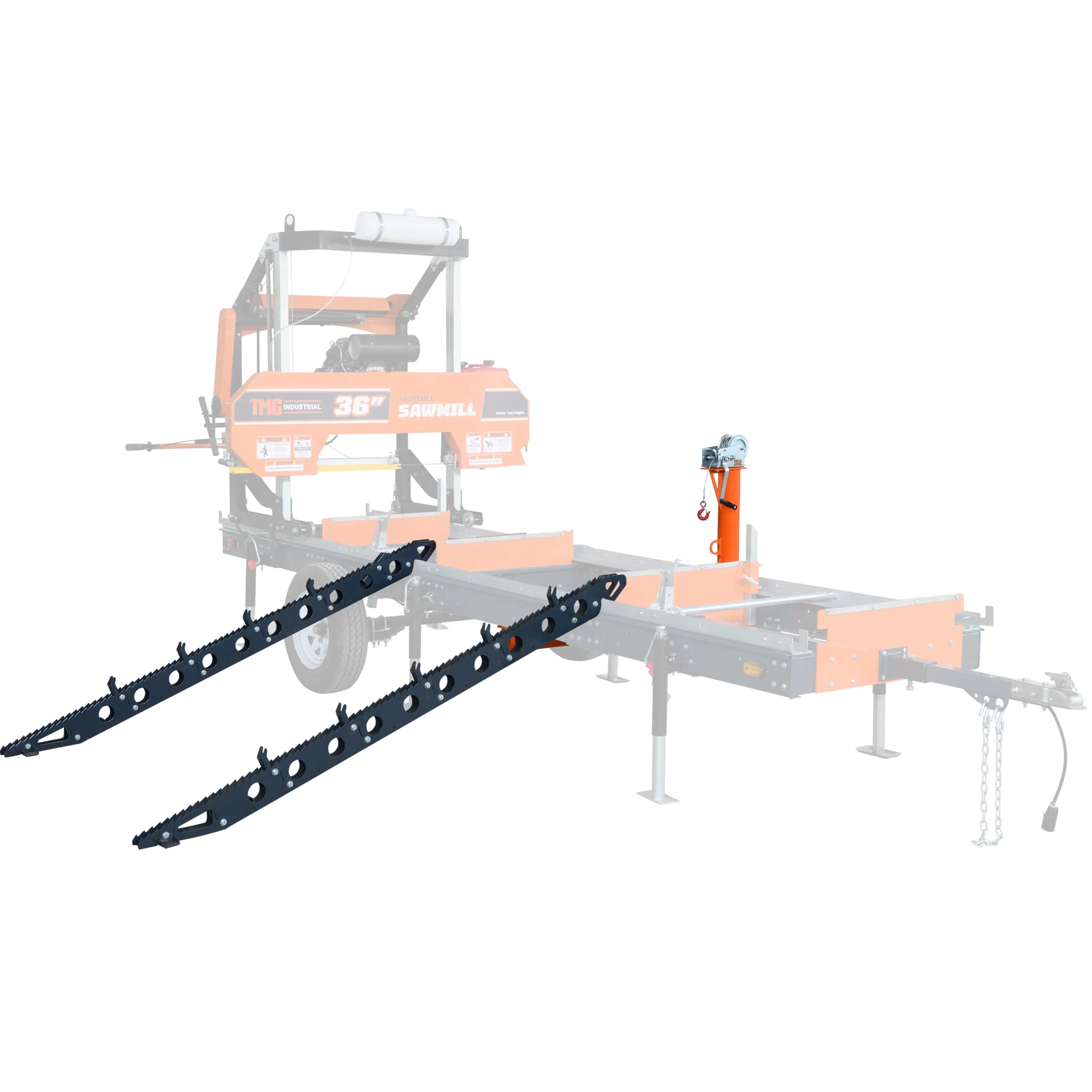 Package Ramping TMG Log Loading/Rolling & Ramp Package for TMG-PSM36, 2-Speed Winch, 88 ...