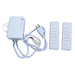 TMG-MS26-RD10 Motorized Roll-Up Door Kit for TMG-MS26 series metal barn sheds, featuring two remote controls, an AC motor, and backup manual opener for reliable and secure door operation.