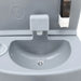 TMG-FMW20 Portable Handwash Station with dual 17 Gallon fresh water tanks and a 35 Gallon waste tank, designed for 2-person use in high-traffic environments, offering convenience, hygiene, and easy transport.