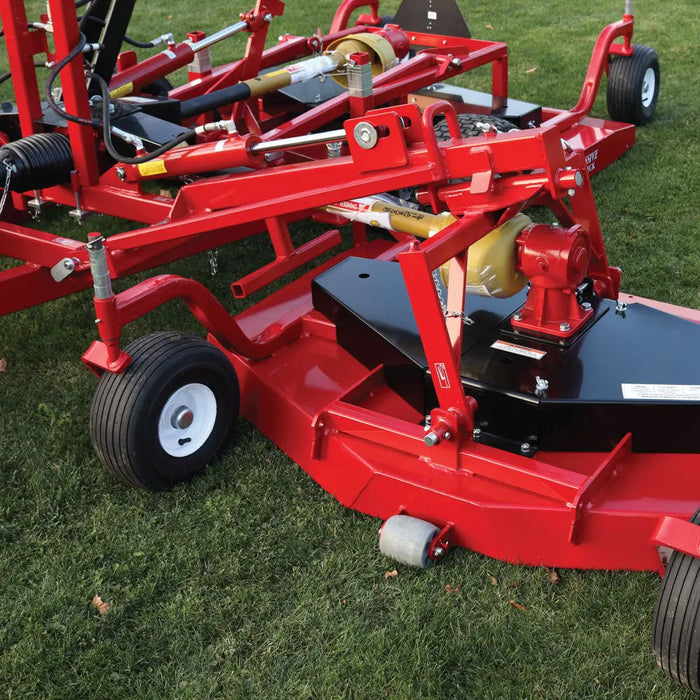 Progressive Turf 15' Tri-Deck Finishing Mower, 15'6" Cutting Pass, 30-50 HP Tractor, Made in Canada, PRO-TD65 progressive turf equipment inc.