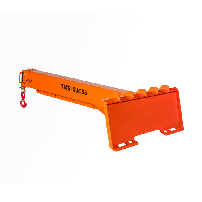 TMG-SJC55 skid steer jib crane, 5000 lb capacity, 72”-120” boom
