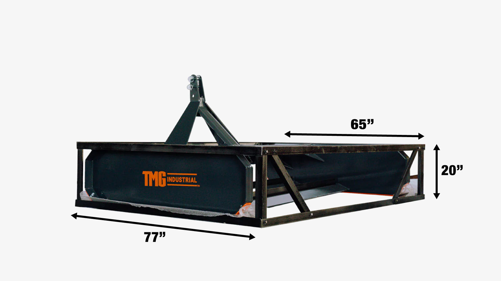 1780 mm Tractor Land Leveler, Dual Blades, 3-Point Hitch, Category 1 & 2 TMG-TLL72-shipping-info-image