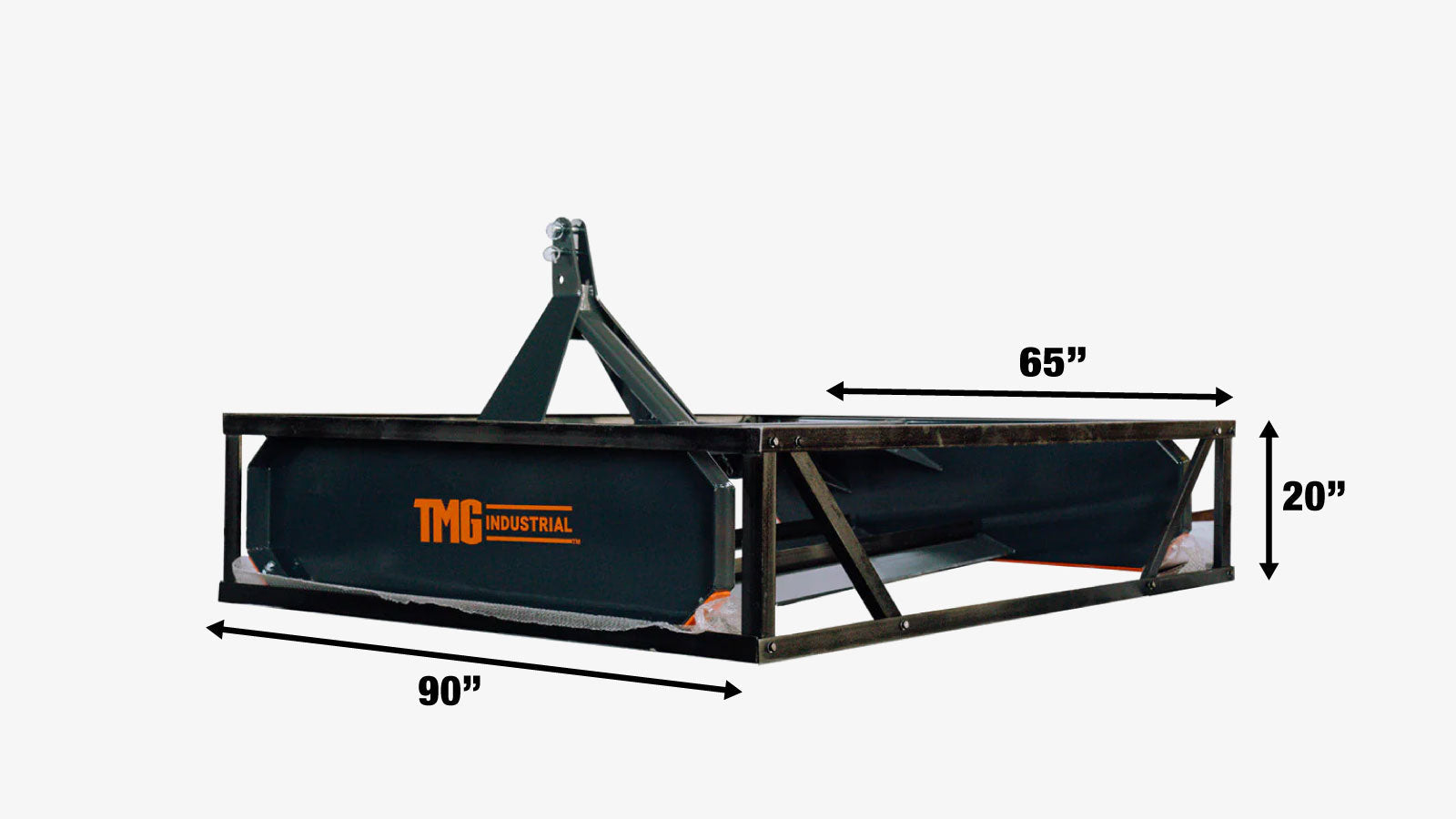 2060 mm Tractor Land Leveler, Dual Blades, 3-Point Hitch, Category 1 & 2 TMG-TLL84-shipping-info-image