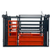 TMG Industrial 10’ Cattle Work Chute 4500-lb Weight Scale, Side Exit, Upper/Lower Swing Openings, LCD Weight Display, TMG-CSC10