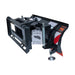 TMG Industrial 60” Skid Steer Dozer Blade/Snow Pusher, 30° Left & Right, Bolt-On Cutting Edge, Adjustable Skid Shoes, Universal Quick Mount, TMG-DB60