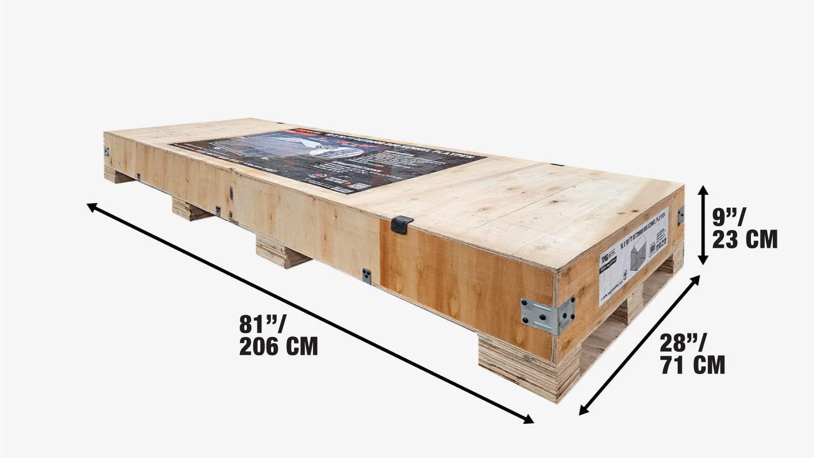 10' x 10' Hunde-Spielgehege für den Außenbereich mit Abdeckung, Hunde-Laufbahn, Hunde-Trainingshaus, abschließbarem Tor, 6' Maschendrahtzaun, TMG-DCP1010-shipping-info-image