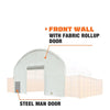 Front End Wall Kit, Compatible with TMG-DT4041C and DT4041CF container shelters installed with the high cube containers (9’6”), TMG-DT40FW9V