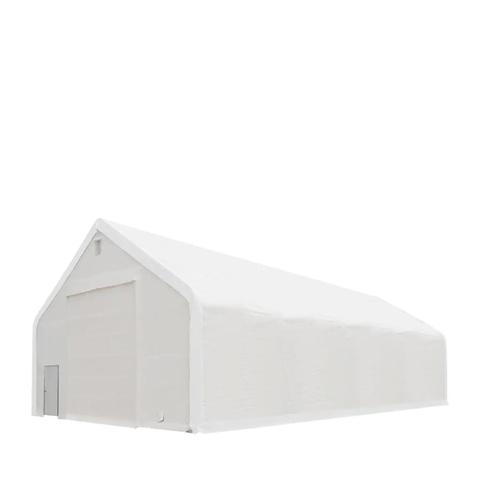 40' x 80' Dual Truss Storage Shelter with Heavy Duty 21 oz PVC Cover & Drive Through Doors, TMG-DT4082 (Previously DT4081) TMG Industrial