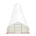 TMG Industrial 12’ x 60’ Tunnel Greenhouse Grow Tent w/6 Mil Clear EVA Plastic Film, Cold Frame, Hand Crank Roll-Up Sides, Peak Ceiling Roof, TMG-GH1260