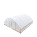 TMG Industrial 25’ x 25’ Tunnel Greenhouse Grow Tent w/6 Mil Clear EVA Plastic Film, Cold Frame, Hand Crank Roll-Up Sides, Peak Ceiling Roof, TMG-GH2525