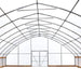 TMG Industrial 30’ x 60’ Tunnel Greenhouse Grow Tent w/6 Mil Clear EVA Plastic Film, Cold Frame, Hand Crank Roll-Up Sides, Peak Ceiling Roof, TMG-GH3060