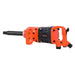 TMG Industrial 1” Drive 2200 ft-lb Pneumatic Extended Impact Wrench Hammer, Aluminum Alloy Housing, 8” Anvil, 175 PSI, TMG-ATW22E