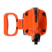 TMG Industrial 1” Drive 2200 ft-lb Pneumatic Extended Impact Wrench Hammer, Aluminum Alloy Housing, 8” Anvil, 175 PSI, TMG-ATW22E
