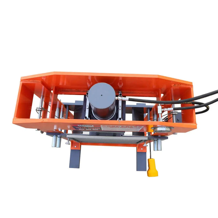 TMG Industrial 100 Ton Capacity Hydraulic Shop Press, Heavy Duty Pressing, Protective Grid Guard, Fully Welded H-Frame, Air & Manual Dual Operation, TMG-SP100