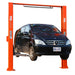 TMG Industrial 10,000-lb Two Post Overhead Auto Lift, Symmetric Arms, 72” Lift Height, Dual-Point Lock Release, TMG-ALT100