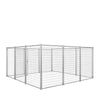 12’ x 12’ Galvanized Dog Kennel, Easy Assembly, Weather-Resistant, TMG-DCP12