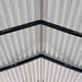 3.6 x 6 m Metal Shed Carport with 2.4 m Open Sidewalls, 2.9 m Peak Height, TMG-MSC1220 TMG Industrial