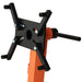 TMG Industrial 1500-lb Rotating Engine Stand, 4 Adjustable Arms, 360° Rotation, Fixed & Swivel Casters, TMG-AES15