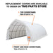TMG Industrial 20' x 30' Arch Wall Peak Ceiling Storage Shelter with Heavy Duty 11 oz PE Cover & Drive Through Doors, TMG-ST2031P (Previously ST2030P)
