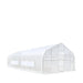 TMG Industrial 20’ x 40’ Tunnel Greenhouse Grow Tent w/12 Mil Ripstop Leno Mesh Cover, Cold Frame, Roll-up Windows, Peak Ceiling Roof, TMG-GH2040