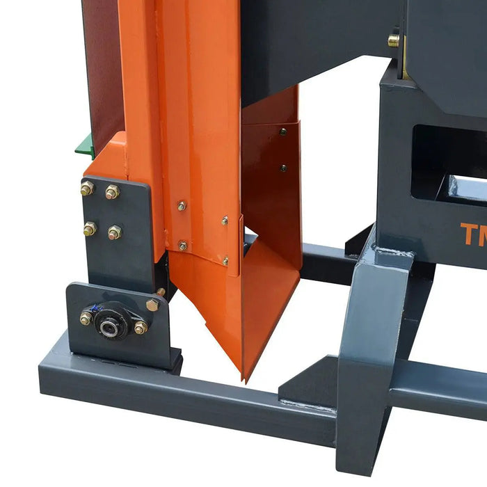 TMG Industrial 3-Point Hitch Firewood Branch Logger & 45° Adjustable Belt Conveyor, 20-60 HP Tractor, PTO Driveline Shaft Included, TMG-TFL42