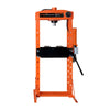 30 Ton Capacity Hydraulic Shop Press, Pneumatic & Manual Operation, 11 Bed Height Positions, TMG-ASP30