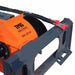 TMG Industrial 36” Skid Steer Trencher, 19” Auger Discharge, Boom & Crumber Assembly, Earth Tungsten Teeth, TMG-SDT36