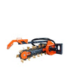 36" Skid Steer Trencher, 19" Auger Discharge, Boom & Crumber Assembly, Earth Tungsten Teeth, TMG-SDT36