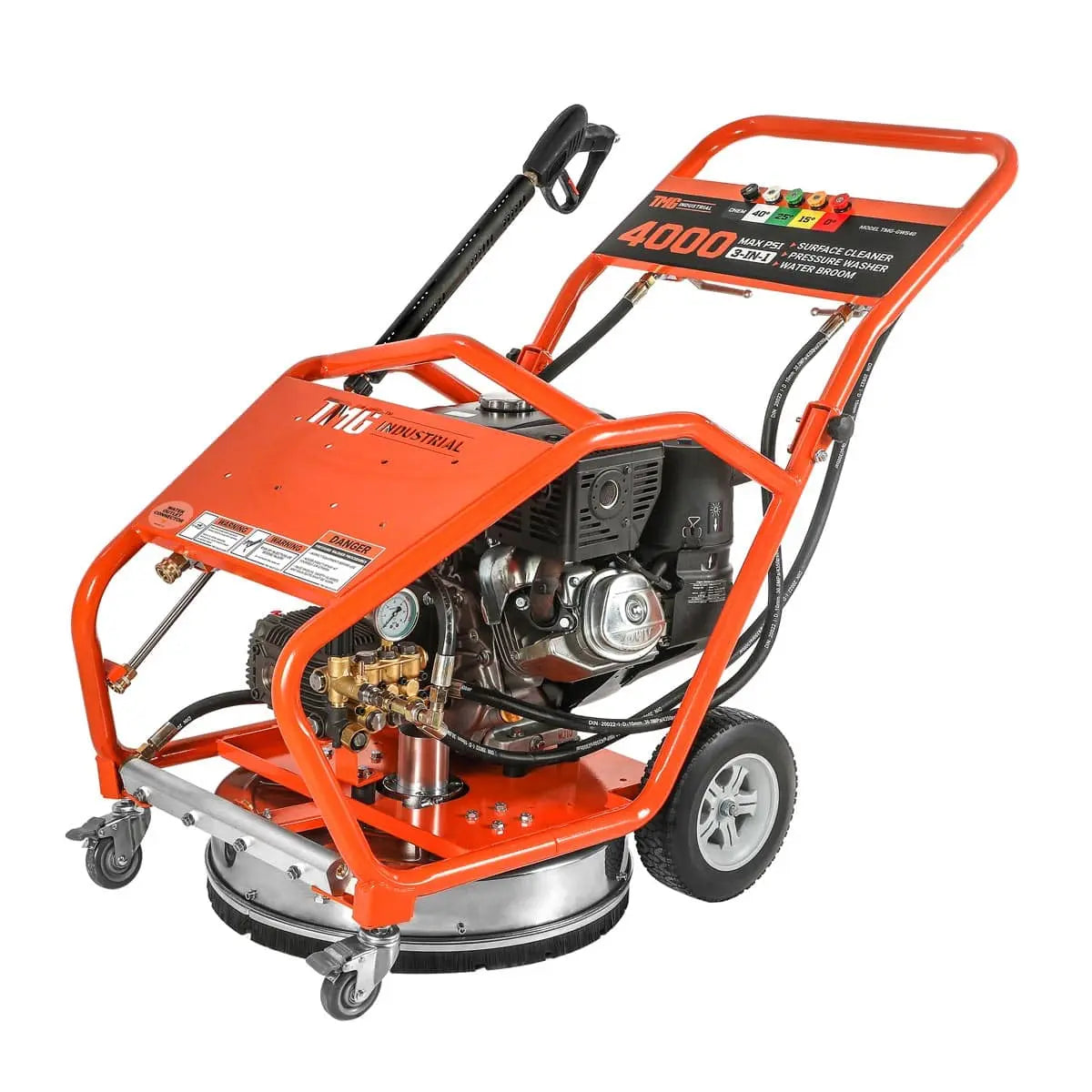TMG 4000 PSI Surface Cleaner, 14 HP Kohler Engine, 21