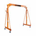 TMG Industrial 4400-lb Adjustable Height All-Steel Gantry Crane, Auto-Lock, 95” Min. Height, 142” Max. Height, Locking Swivel Caster Wheels, TMG-AGC21(Previously TMG-AGC20)
