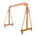 TMG Industrial 4400-lb Adjustable Height All-Steel Gantry Crane, Auto-Lock, 95” Min. Height, 142” Max. Height, Locking Swivel Caster Wheels, TMG-AGC21(Previously TMG-AGC20)